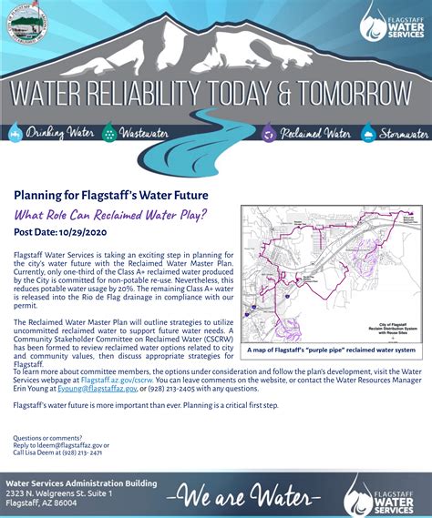 city of flagstaff water bill